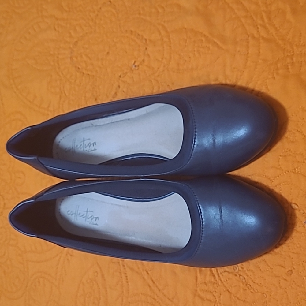 Clarks Wedge heels